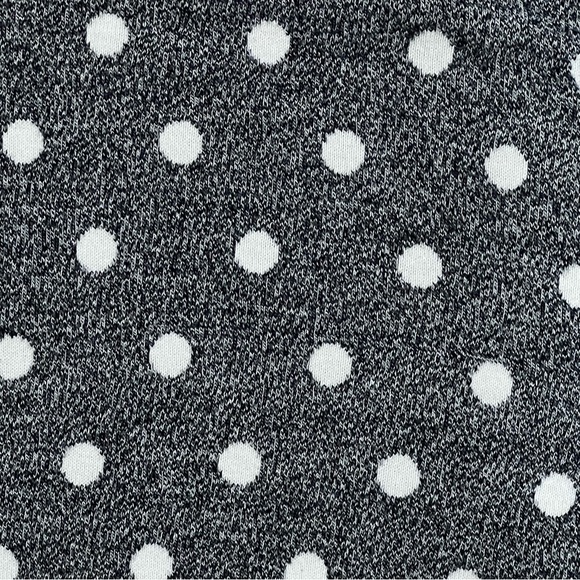 Charter Club Grey Marled Polka-Dot Sweater Size Large - Picture 6 of 8